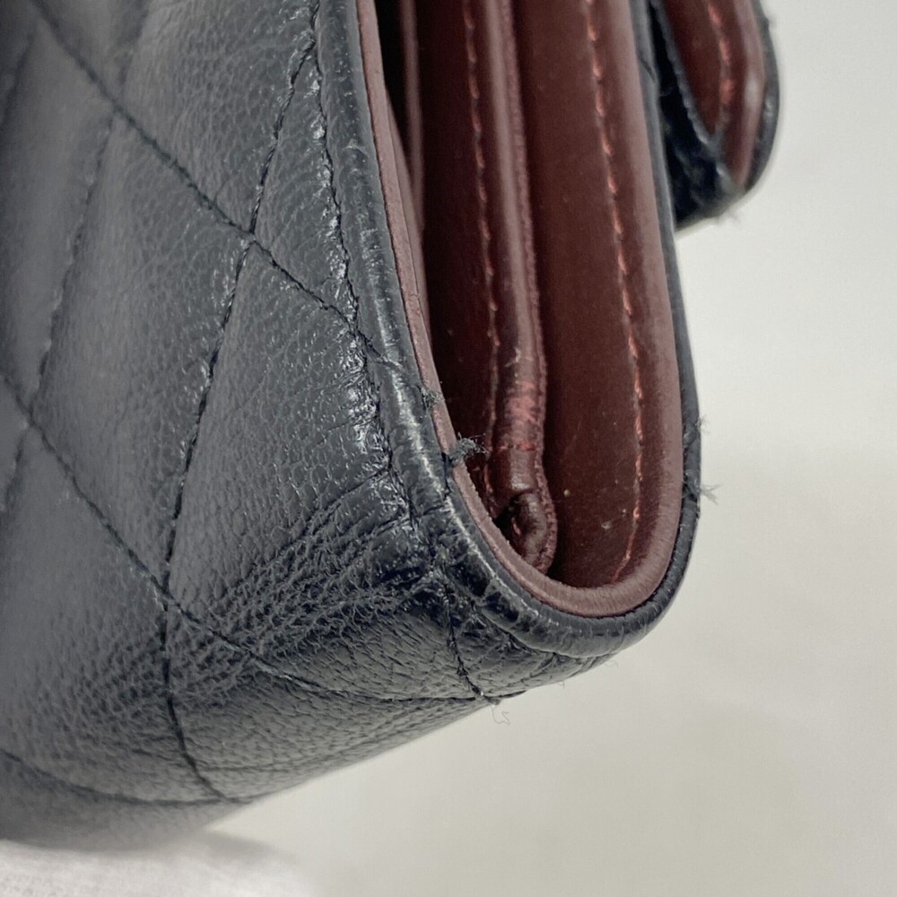 CHANEL Black Caviar Leather Wallet - Picture 5 of 9